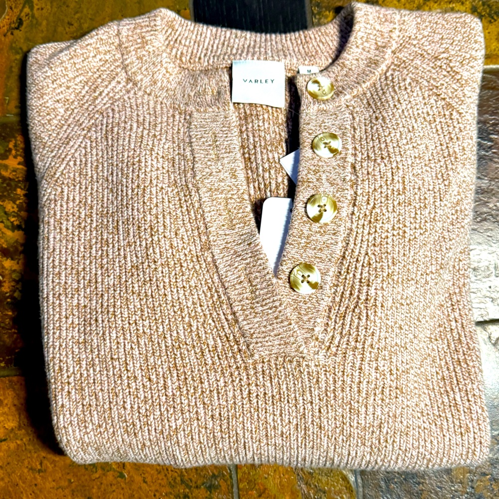 NBW VARLEY Henley Sweater 🤩